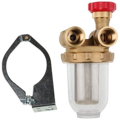 Filter Z 1/2-500 St Zweistrang mit Edelstahlsieb 100 µm, Anschluss G1/2 i - 493383 vo