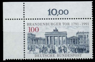 BRD 1991 Nr 1492 postfrisch ECKE-OLI X85C2FA