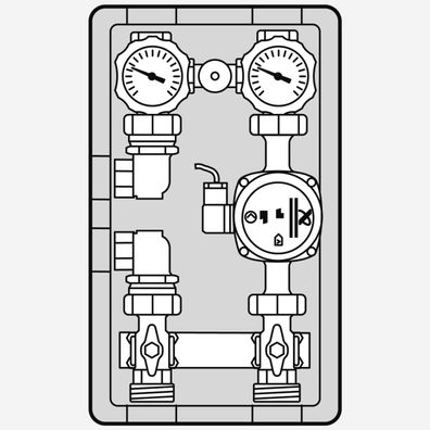 Kompaktverteiler WKV 8-EA #1 - 50900102812 von Weishaupt
