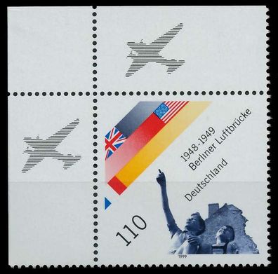 BRD 1999 Nr 2048 postfrisch ECKE-OLI X86B786