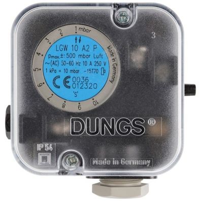 Druckwächter LGW10 A2P 1,0-10 mbar - 691385 von Weishaupt