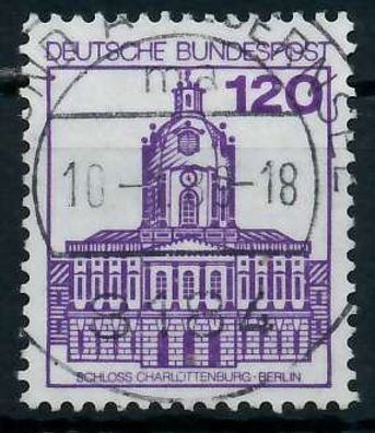 BRD DS BURGEN U. Schlösser Nr 1141 zentrisch gestempelt X927036