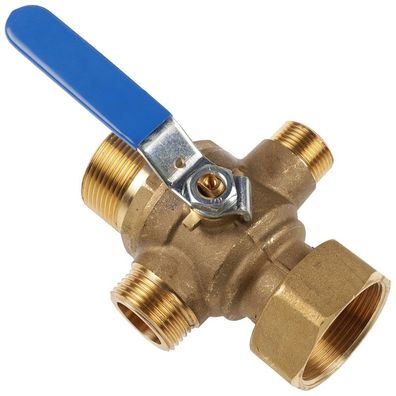 Kugelhahn DN32 HK-Rücklauf blau - 48300001837 von Weishaupt