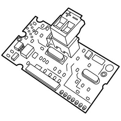 Datenbus-Steckkarte LWPM 410, Erweiterungsmodul für den WPM - 50900000382 von Weishau