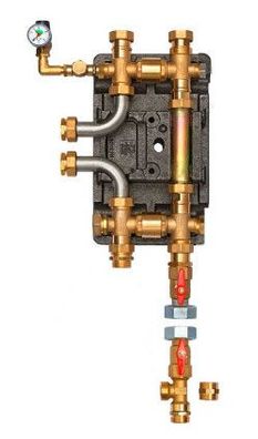 Doppel-Differenzdruckloser Verteiler DDV mit Umwälzpumpe Stratos 30/1-6 DN 32 SET - 5