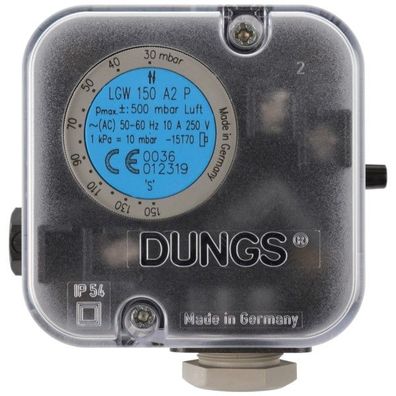Druckwächter LGW150 A2P 30-150 mbar - 691374 von Weishaupt