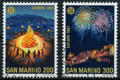 SAN MARINO 1981 Nr 1225-1226 gestempelt X5AA096