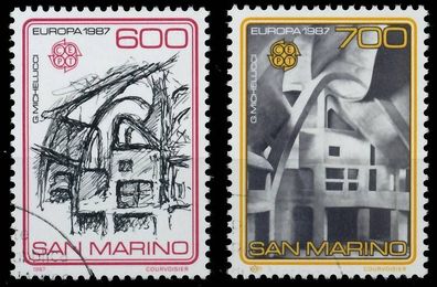 SAN MARINO 1987 Nr 1354-1355 gestempelt X5C9E62