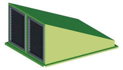 Ausblashaube HB-90, v/h VRS 100-150 C - 290354 von Remko