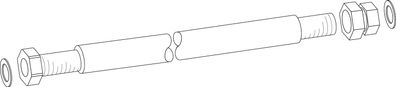 Ersatzteil 87186694430 Rohr Wellrohr G1 von BOSCH - 87186694430