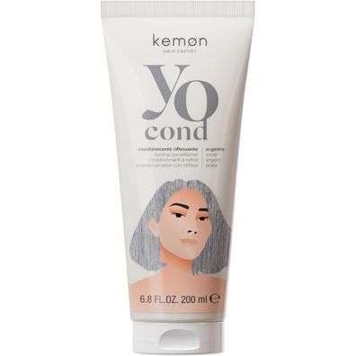Yo Cond Color Conditioner Argento 200 ml