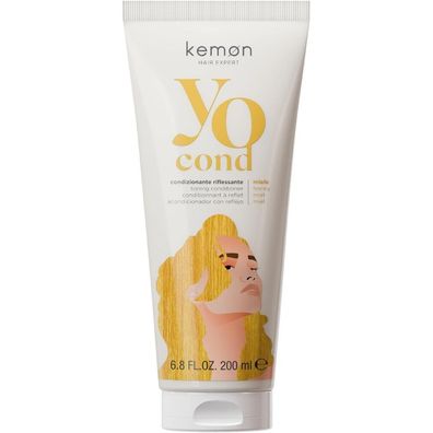 Kemon, Yo Miele Coloration, Farbconditioner, 200 ml