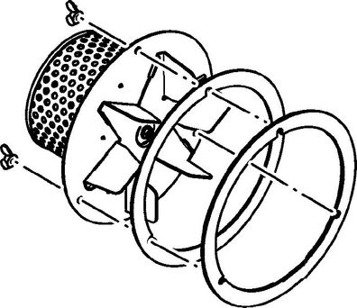 Ersatzteil 87381203230 Gebläse von BOSCH - 87381203230