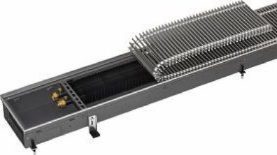 KM Bodenkanalheizung NK 380 Roll-Rost Alu natur elox. 380x150x4600 - 7738318135 von B