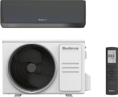 Buderus Logacool AC186i.3-5,3 W S Singlesplit-Klimageräte Set 5,3kW schwar - 77337031