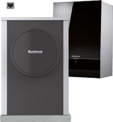 Buderus Logatherm WLW196i.2-6 AR B S+ A-7/W35: max.6kW, bivalent silent+ - 7739618631