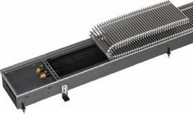 KM Bodenkanalheizung NK 232 Roll-Rost Alu natur elox. 232x150x2200 - 7738318299 von B