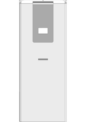 Ersatzteil Tuer HSBC komplett von Stiebel Eltron - 330962