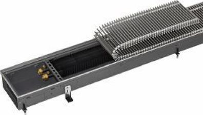 KM Bodenkanalheizung NK 182 Roll-Rost Alu natur elox. 182x200x4000 - 7738318418 von B