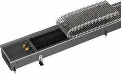 KM Bodenkanalheizung NK 380 Roll-Rost Alu natur elox. 380x120x3200 - 7738318106 von B