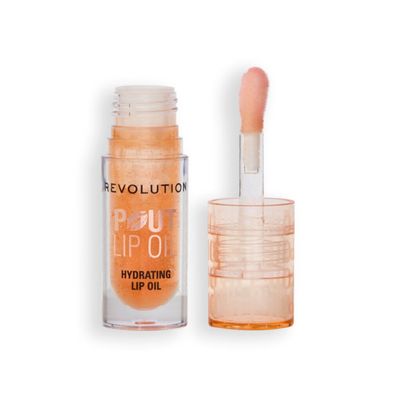 Makeup Revolution, Pout, vegan, glänzend, Lippenöl, Honigschimmer, 4 ml