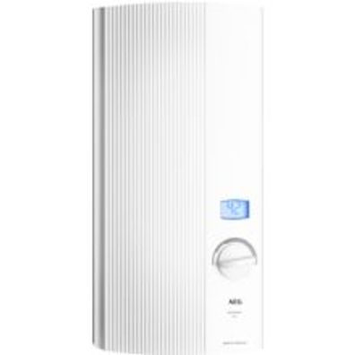 AEG Elektronischer Durchlauferhitzer DDLE LCD 18, 18 kW, 400 V, weiß - 222392