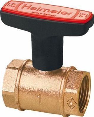 Heimeier Kugelhahn Globo H, PN16, 1/2 Innengewinde, RG, max. 120 Grad C - 81264124 vo