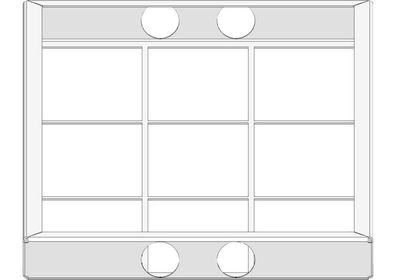 Ersatzteil Rahmen Filter vorn gr von Stiebel Eltron - 292077