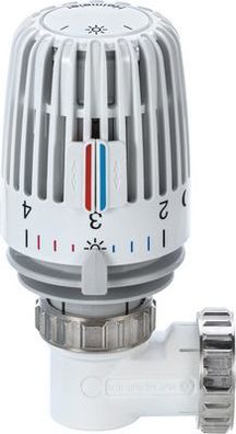 Heimeier Thermostat WK 7300-00.500 Festfühler Winkelform M30x1,5 weiss - 80570357 von