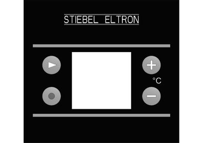 Ersatzteil Klebeblende SHZ-LCD KU von Stiebel Eltron - 248780