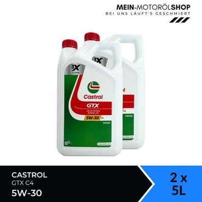 Castrol GTX 5W-30 C4 2x5 Liter