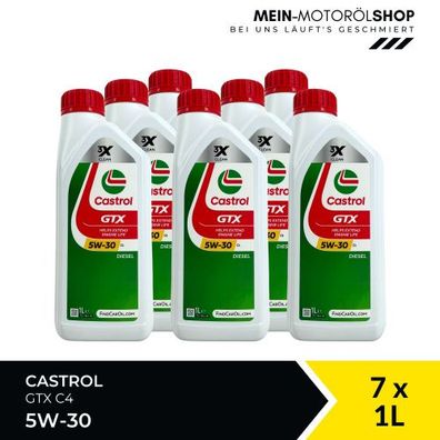 Castrol GTX 5W-30 C4 7x1 Liter