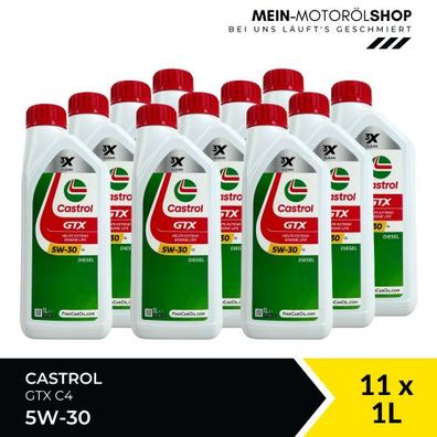 Castrol GTX 5W-30 C4 11x1 Liter