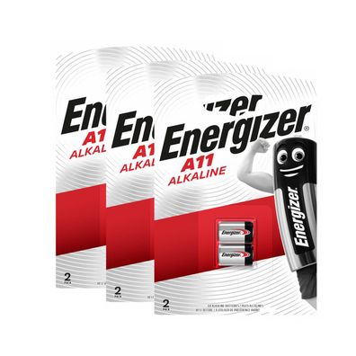 3x 2er Blister Energizer A11 MN11 11A LR1016 L1016 Alkaline Batterie 6V