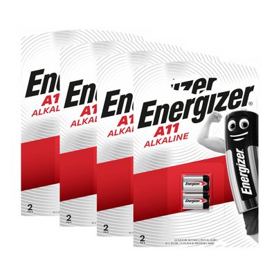 4x 2er Blister Energizer A11 MN11 11A LR1016 L1016 Alkaline Batterie 6V