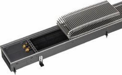 KM Bodenkanalheizung NK 300 Roll-Rost Alu natur elox. 300x92x3400 - 7738318173 von Bu
