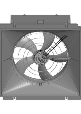 Ersatzteil Luftführung Bgr. WPL 25 I Baugruppe von Stiebel Eltron - 298803