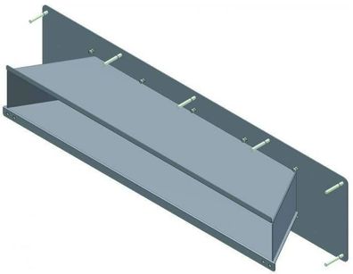 Fröling Einbaurahmen für Mauerdurchführung 600 mm 13285
