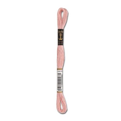 8m Anchor Stickgarn - Farbe 893 - fraise