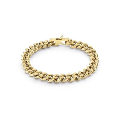 Luxuriöses vergoldetes Hype-Armband JUMB01348JWYG - Länge: 19 cm