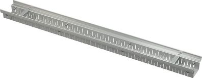 Alcadrain Entwässerungsrinne 100 mm verstellbar, verzink
