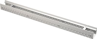 Alcadrain Entwässerungsrinne 75 mm verstellbar, Edelstahl