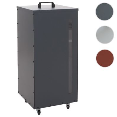 Pelletbehälter HWC-Q30, Aufbewahrungsbox für z.B. Tierfutter, Sichtfenster 86x36x36cm