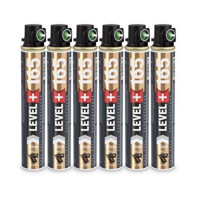 Gaskartusche Grün Ring 6 Stk. 165mm 80ml Ersatzgas für Nagler Fuel Cell L+165