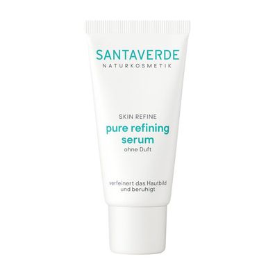 6x Santaverde pure refining serum ohne Duft 30ml