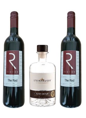 Alter Bodensee Obstler Apothekerflasche 2 Flaschen The Red Merlot