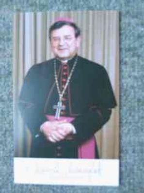 Bischof von Aachen Dr. Heinrich Mussinghoff - Autogramm