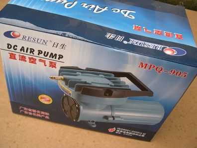 Belüfter MPQ905 6000 l//h Sauerstoffpumpe Teichbelüfter Transport 12v Batterie