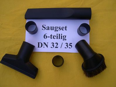 Saugset 6-tg DN35/32 für Kärcher K 2000 2501 2601 3001 3500 E 3501 plus Sauger