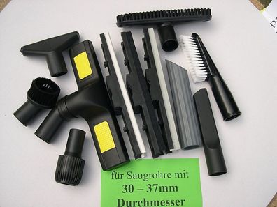XXL Saugrohr - Adapter - Saugdüsen - Set 11tg 35mm Gansow Ghibli Floorpul Sauger